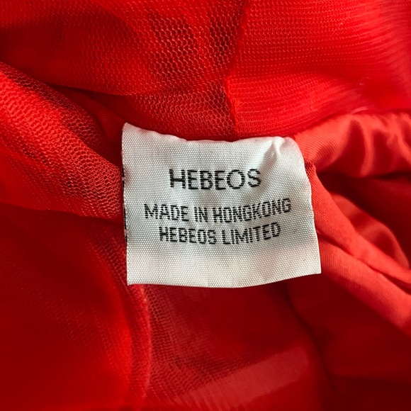 HEBEOSaStrapless 3D Floral Appliqué Gown ❤️ | Corset Bodice | Tulle Ballgown - Picture 6 of 7